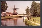molen; Korenmolen De Kaai te Sloten., Verzamelen, Ansichtkaarten | Nederland, Verzenden, 1960 tot 1980, Ongelopen, Friesland