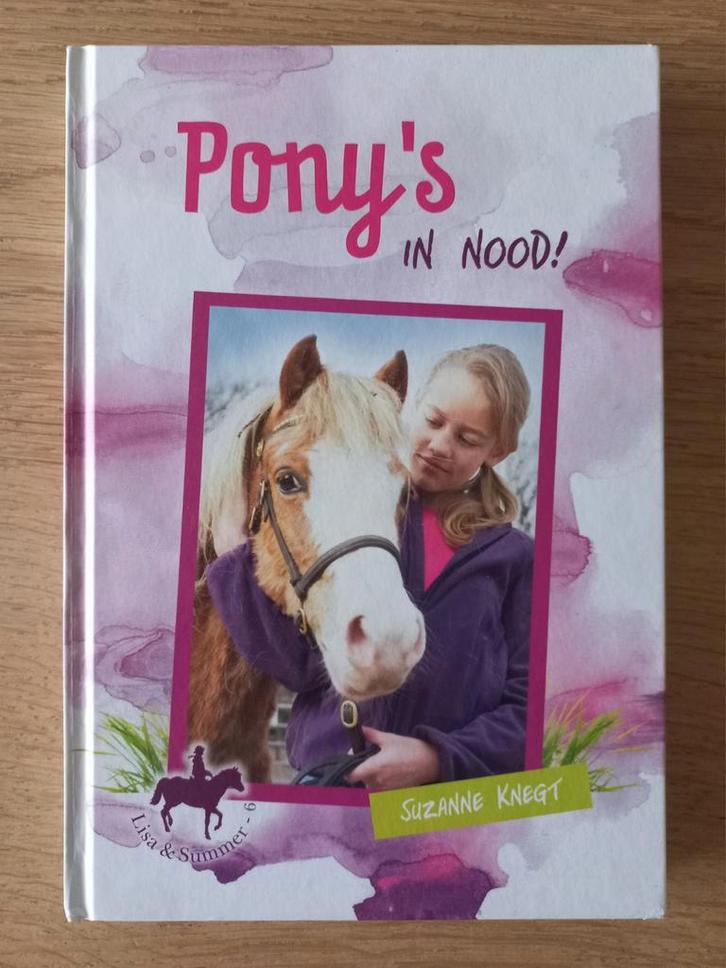 Pony's in nood, Suzanne Knegt, Lisa & Summer-6, chr. IZGS, Boeken, Kinderboeken | Jeugd | 10 tot 12 jaar, Gelezen, Ophalen of Verzenden