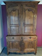 ZEER MOOIE NORMANDISCHE BUFFETKAST - 18e EEUW - EIKEN KAST, Ophalen