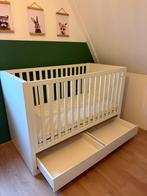 Kidsmill Accent Babybed Wit - Ledikant, Kinderen en Baby's, Babywiegjes en Ledikanten, Ophalen, Zo goed als nieuw, Ledikant