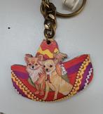 Sleutelhanger sombrero met hondjes, Ophalen of Verzenden, Nieuw