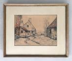 ANTIEKE 1939 JOS BUT TEKENING ZEEUWS DORP GEHUCHT ZEELAND in, Verzenden