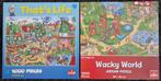 Goliath Puzzels voor klein prijsje - Zie omschrijving, Ophalen of Verzenden, 500 t/m 1500 stukjes, Zo goed als nieuw, Legpuzzel
