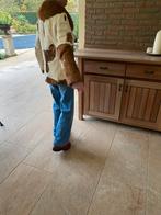 Kort damesjasje echte huid en gevoerd, Kleding | Dames, Jassen | Winter, Ophalen of Verzenden, Zo goed als nieuw, Maat 36 (S)