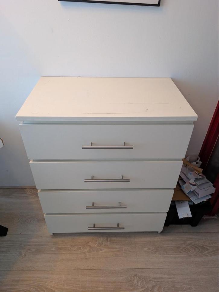 Ikea Malm kast - Gebruikt, maar met potentie!, Huis en Inrichting, Kasten | Dressoirs, Gebruikt, 50 tot 100 cm, 50 tot 75 cm, Met lade(s)