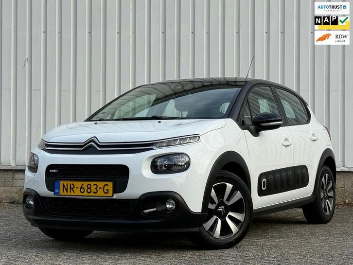 Citroen C3 1.2 PureTech Shine Trekhaak,Climate,Navi,Camera,A, Auto's, Citroën, Bedrijf, Te koop, C3, ABS, Achteruitrijcamera, Airbags
