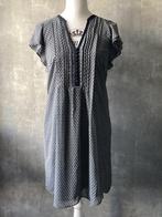 H&M blauw wit jurkje maat 40 (M), Maat 38/40 (M), H&M, Blauw, Ophalen of Verzenden