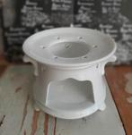 Wit theelichtje / warmtestoof Petrus Regout, Antiek en Kunst, Ophalen of Verzenden