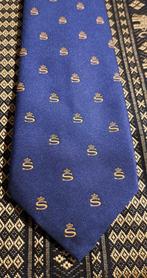 Koninklijke Schelde stropdas scheepsbouw Vlissingen blauw, Verzamelen, Scheepvaart, Ophalen of Verzenden, Nieuw, Gebruiksvoorwerp