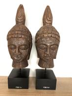 Boeddha hoofden beelden ptmd zgan, Ophalen, Zo goed als nieuw