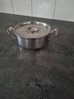 Klein Gero Zilmeta Pannetje met Dikke Bodem, Kookpan of Snelkookpan, Gebruikt, Ophalen of Verzenden, Rvs