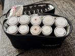 CARMEN KRULSET 10 KRULLERS MET KLEMMEN MET PENNEN IN ETUI, Ophalen of Verzenden, Zo goed als nieuw, Overige typen