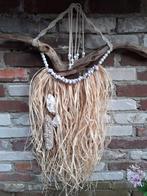 Raffia wandhanger / macrame wandhanger /  muurdecoratie, Huis en Inrichting, Nieuw, Ophalen of Verzenden