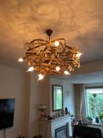Prachtige designlamp met roestlook, Huis en Inrichting, Lampen | Plafondlampen, Gebruikt, Ophalen