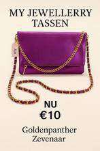 My Jewellery tas - Paars met gouden details, Ophalen of Verzenden, Nieuw, Paars, Avondtasje