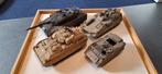 Militairia, diverse modellen: tank en gevechtsvoertuigen., Ophalen, Gebruikt, 1:32 tot 1:50
