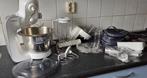 Zgan Bosch Keukenmachine met heel veel accessoires., Ophalen, 1 tot 2 liter, 3 snelheden of meer, Zo goed als nieuw