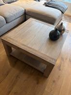 Mooie vierkante salontafel 90x90 cm, Huis en Inrichting, Ophalen, Gebruikt, 50 tot 100 cm, Vierkant