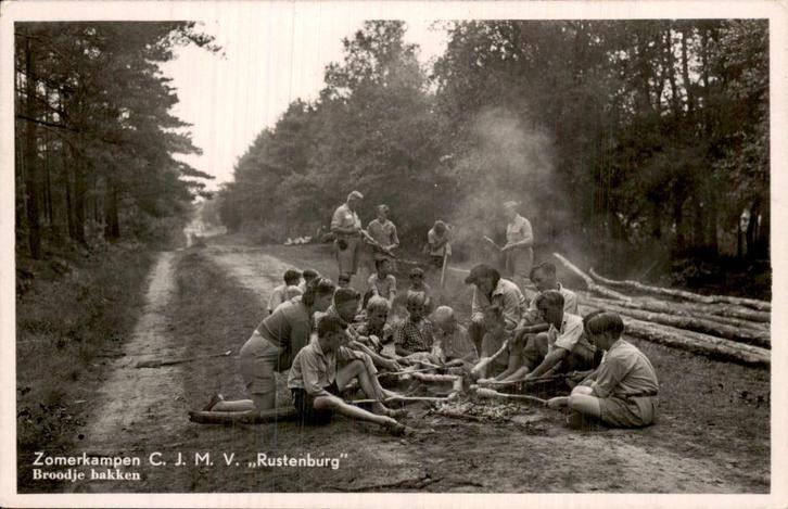 rustenburg ., Verzamelen, Ansichtkaarten | Nederland, Gelopen, Noord-Holland, Voor 1920, Verzenden