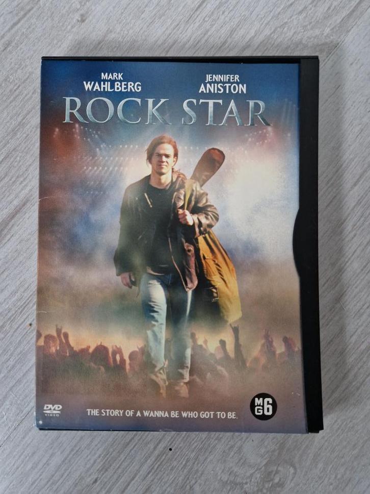 DVD Rock Star - Michael Wahlberg/Jennifer Aniston, Cd's en Dvd's, Dvd's | Komedie, Gebruikt, Romantische komedie, Vanaf 6 jaar