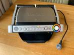 Contactgrill Tefal GC712D zgan, Witgoed en Apparatuur, Contactgrills, Ophalen of Verzenden, Uitneembare platen, Zo goed als nieuw