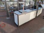 Mobiele bar met biertap davidstap en spoelbak, Ophalen, Gebruikt
