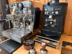 Rocket Giotto Evo R Espressomachine + Mahlkönig K30 Vario, Ophalen, Afneembaar waterreservoir, Gebruikt, Espresso apparaat