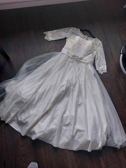 Trouwjurk, Kleding | Dames, Trouwkleding en Trouwaccessoires, Zo goed als nieuw, Trouwjurk, Wit, Ophalen of Verzenden