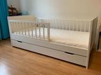 Petite Amélie Peuterbed met Onderschuiflade & Matras, Kinderen en Baby's, Kinderkamer | Bedden, Ophalen, 70 tot 85 cm, 140 tot 160 cm