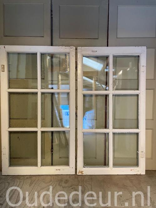 nr. r678 gebruikte ramen met dubbel glas, Doe-het-zelf en Verbouw, Deuren en Horren
