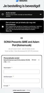 LAATSTE TICKET KEINEMUSIK TE KOOP