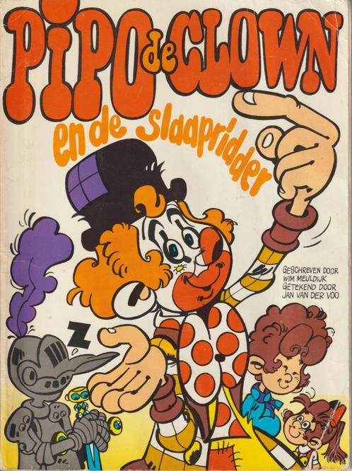 Pipo de Clown en de slaapridder, Boeken, Stripboeken, Gelezen, Eén stripboek, Ophalen of Verzenden