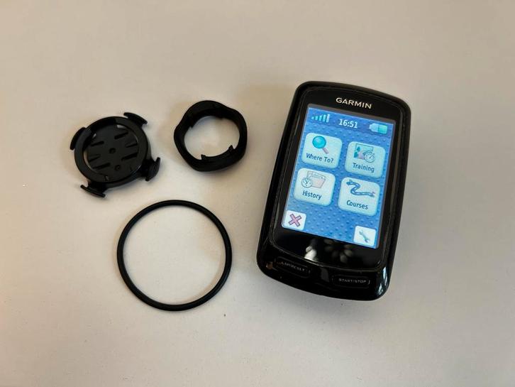 Garmin Edge 800 Fietscomputer, Fietsen en Brommers, Fietsaccessoires | Fietscomputers, Gebruikt, GPS, Ophalen of Verzenden