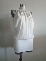Stills blouse - tuniek van zijde + modal maat 36/38 Nieuw, Wit, Nieuw, Ophalen of Verzenden, Maat 36 (S)