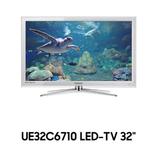 Witte Samsung 32 inch Full HD TV + Ophangsysteem, Gebruikt, LCD, Ophalen of Verzenden, Samsung