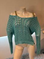 Odi et amo trui met ketting onesize, Kleding | Dames, Truien en Vesten, Maat 38/40 (M), Blauw, ., Odi et amo