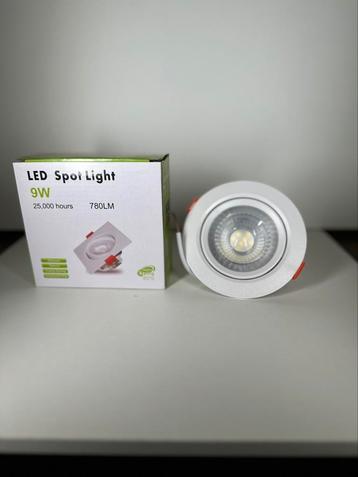LED spotlight 9W 250000+ levensduur 780LM beschikbaar voor biedingen