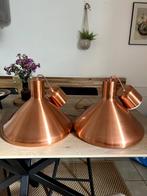IKEA STÄKRA T 1510F koperlook hanglamp (2 stuks), Ophalen, Zo goed als nieuw, Metaal, Minder dan 50 cm
