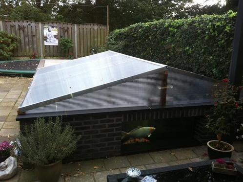 Overkapping ( koi ) vijver 300x300, Tuin en Terras, Vijver-toebehoren, Gebruikt, Overige typen, Ophalen