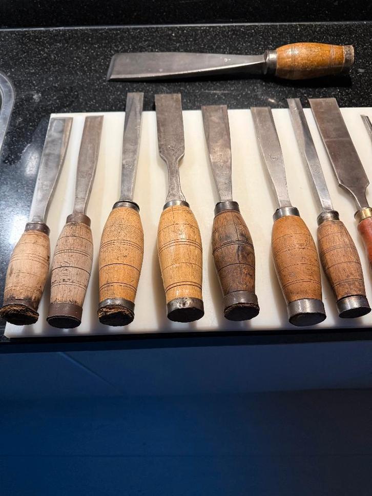 verzamelingen beitels  en  asbakken, Verzamelen, Complete verzamelingen en Collecties, Ophalen of Verzenden