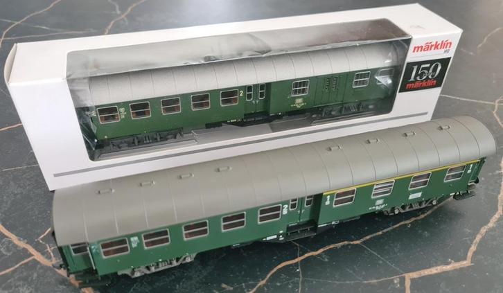 Fleischmann en Märklin H0, 4-assige Umbauwagens DB Tp. IVb, Hobby en Vrije tijd, Modeltreinen | H0, Gebruikt, Wagon, Gelijkstroom