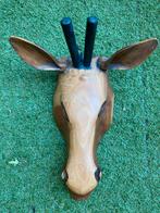Houten Giraffe Beeld, Antiek en Kunst, Ophalen of Verzenden