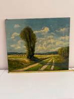 Prachtige licht landschap landweg in vierhouten, Ophalen of Verzenden