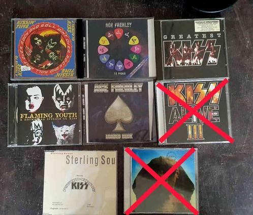 CD's pop rock prog  VEEL KISS, Cd's en Dvd's, Cd's | Hardrock en Metal, Zo goed als nieuw, Ophalen