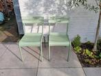 Fermob Luxembourg Stoel - Cactus Groen 2 stuks, Ophalen, Gebruikt, Aluminium, Stapelbaar