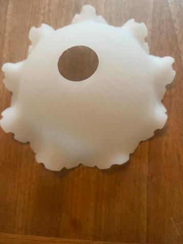 Matglazen Lampenkapje, meerdere aanwezig. beschikbaar voor biedingen