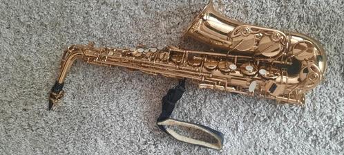 Elkhart super de luxe saxofoon, Muziek en Instrumenten, Blaasinstrumenten | Saxofoons, Zo goed als nieuw, Alt, Met koffer, Ophalen of Verzenden