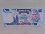 bankbiljet Zambia 50 Kwacha, Ophalen, Zambia, Los biljet