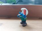 Scheidsrechter smurf met rode kaart 20472 De Smurfen, Verzamelen, Ophalen of Verzenden