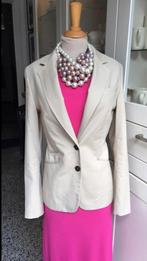 TOMMY HILFIGER roomwit colbert maat S, Beige, Ophalen of Verzenden, Zo goed als nieuw, Maat 36 (S)